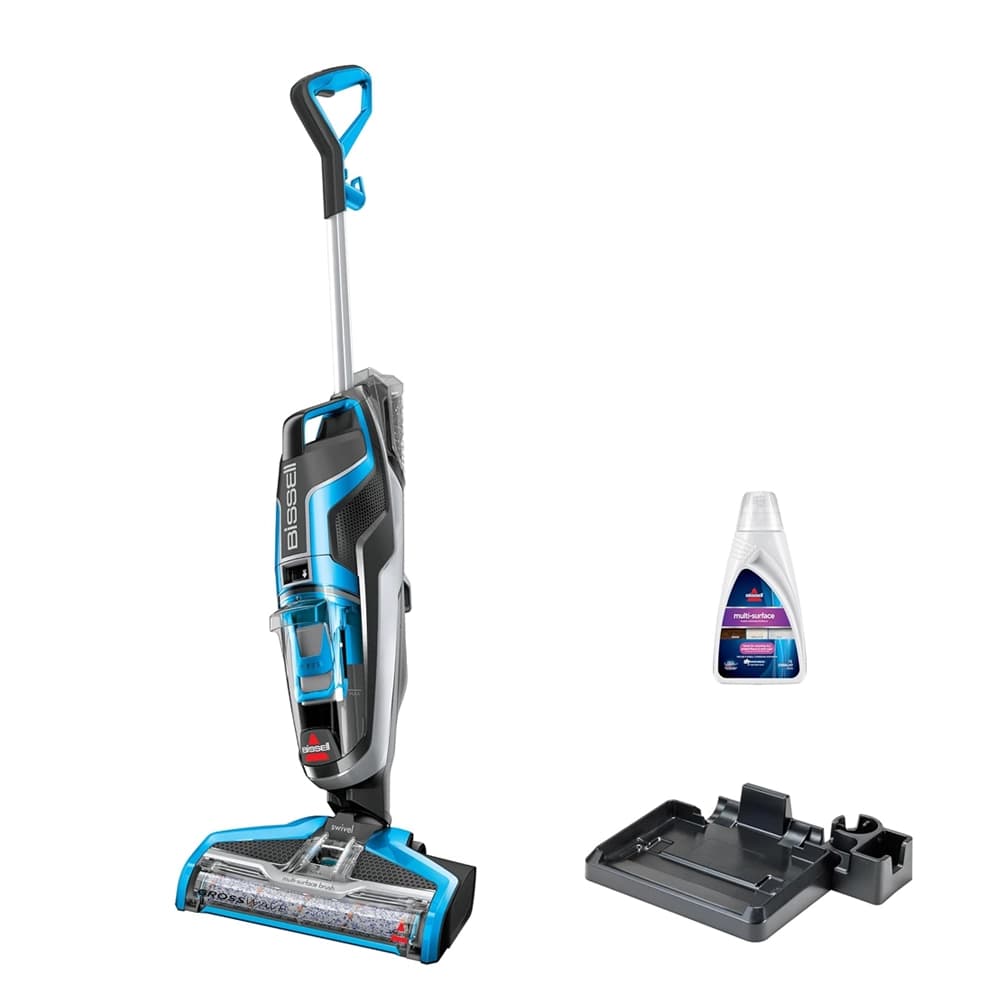 مكنسة بيسيل كروس ويف 3 في 1 أزرق – 560 واط – تحكم رقمي ذكي – خزانين منفصلين 