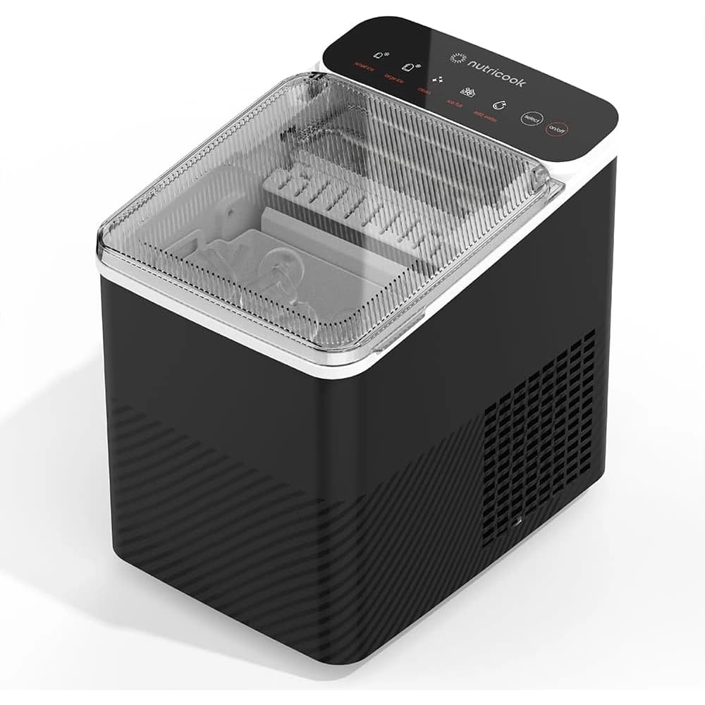 صانعة ثلج نوتري كوك - تنظيف ذاتي – تصميم مدمج ومحمول