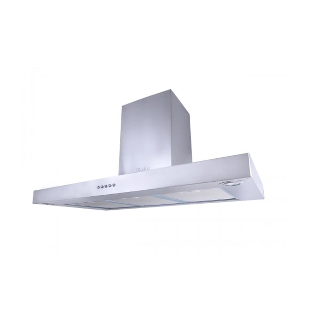 شفاط مطبخ 60/90 سم من بيورتي – قوة شفط 850 م³/ساعة مع فلاتر ألمنيوم وكربون