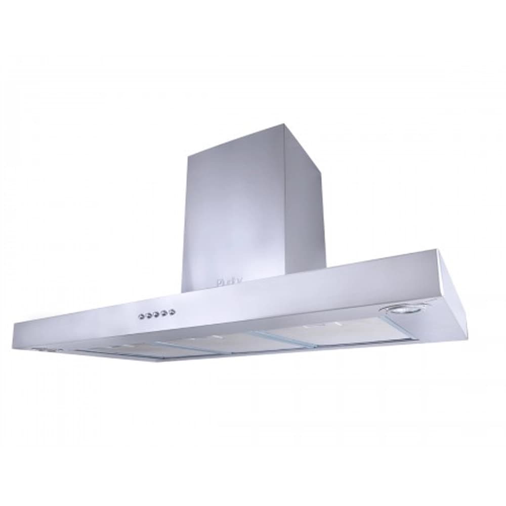 شفاط مطبخ 60/90 سم من بيورتي – قوة شفط 650 م³/س مع فلاتر ألمنيوم وكربون