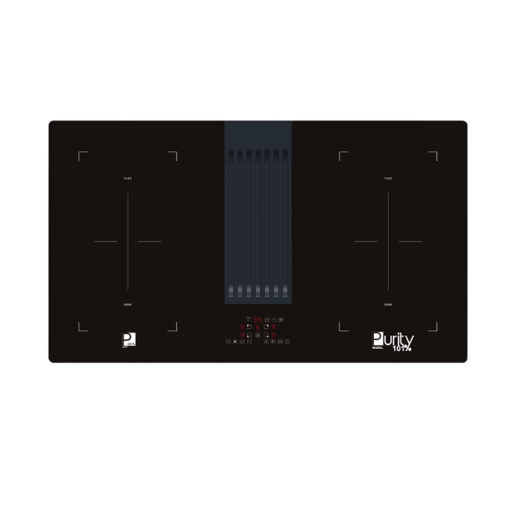 بوتاجاز 90 سم باللمس من بيورتي – نظام حثي (Induction) مع أمان كامل