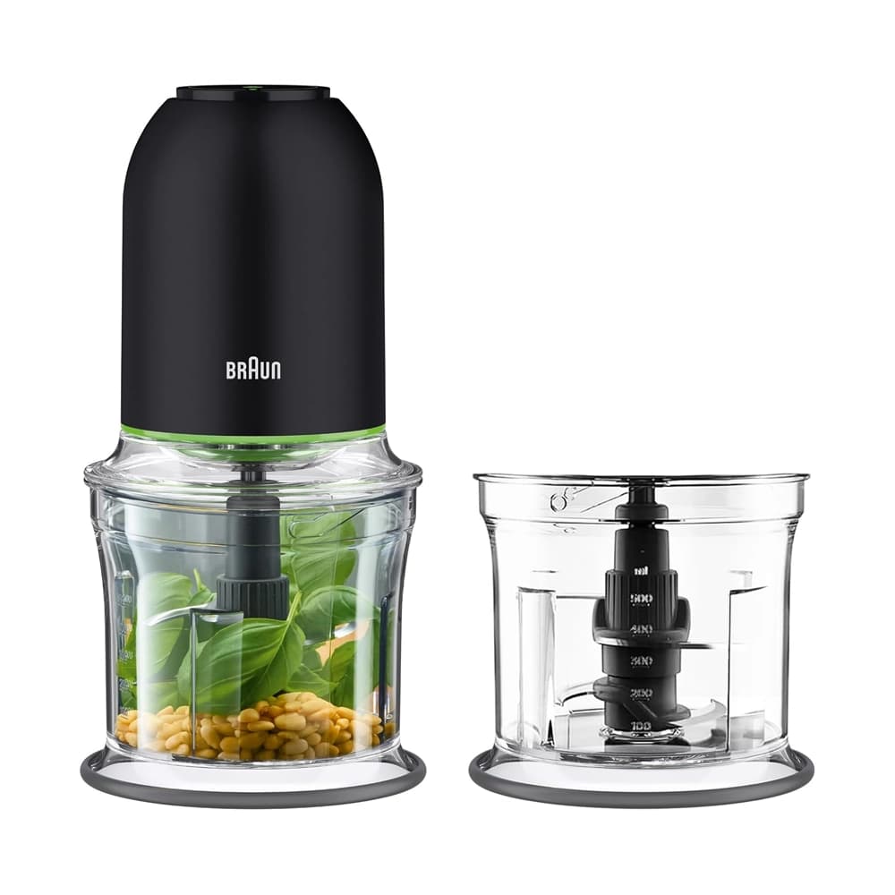 مفرمة براون 500 واط – شفرات رباعية وسرعتين مع قدرة على سحق الثلج