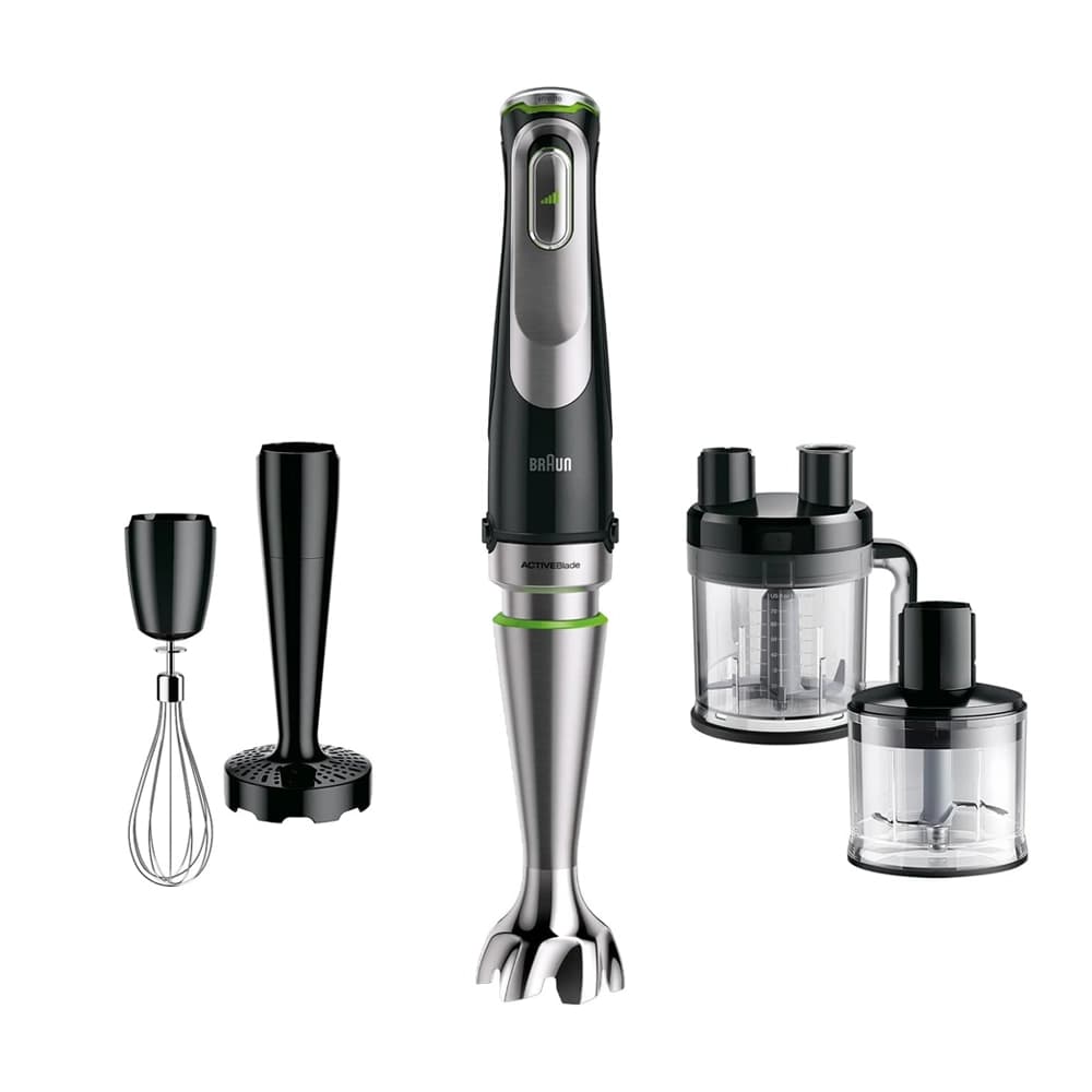 هاند بلندر براون MultiQuick 9 – موتور 1200 واط، محضر طعام XL، تقنية Active PowerDrive – MQ9187XLI