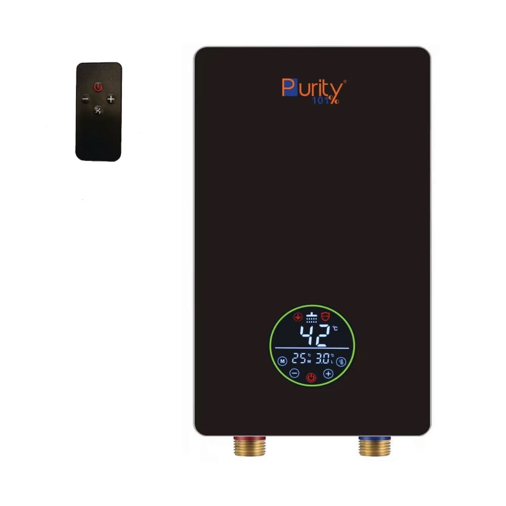 سخان مياه فوري بورتي ,  13كيلو واط ، شاشة ديجيتال LED ، تسخين فوري، موفر للطاقة ، أمان عالي | P101 13BK